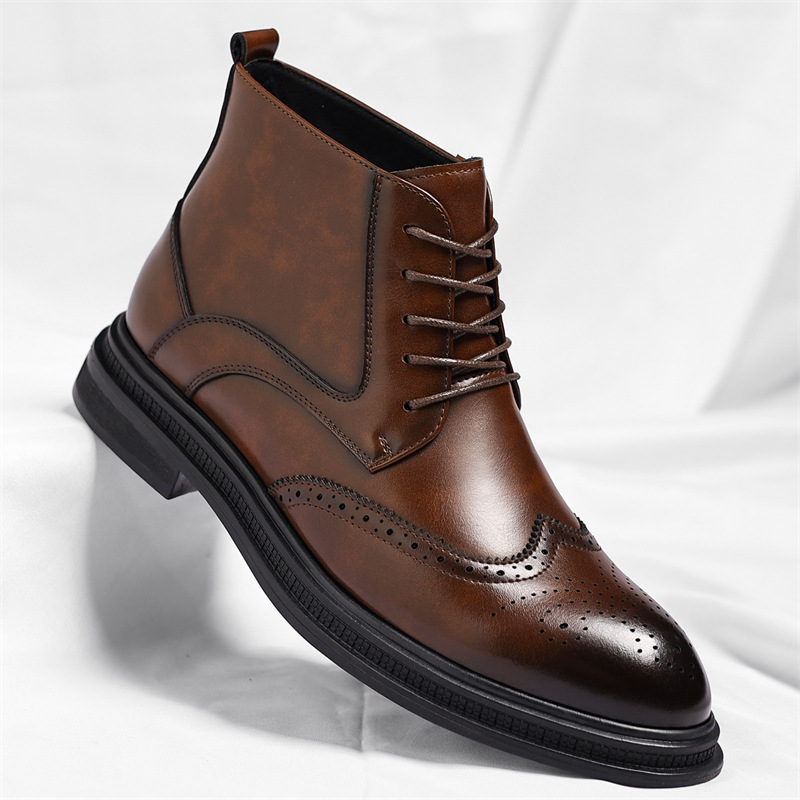 Botines brogue de piel Regency