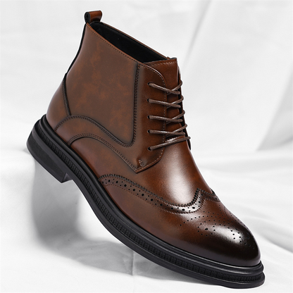 Botines brogue de piel Regency
