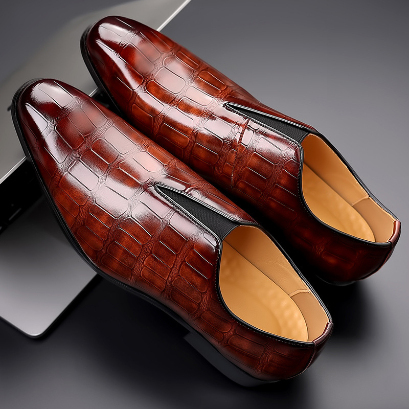 Zapatos de vestir de piel auténtica Valentino
