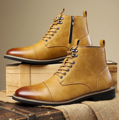 Hawkcrest Genuine Leather Boots