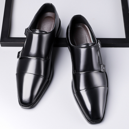 Veneto Italian Monk Strap Loafers