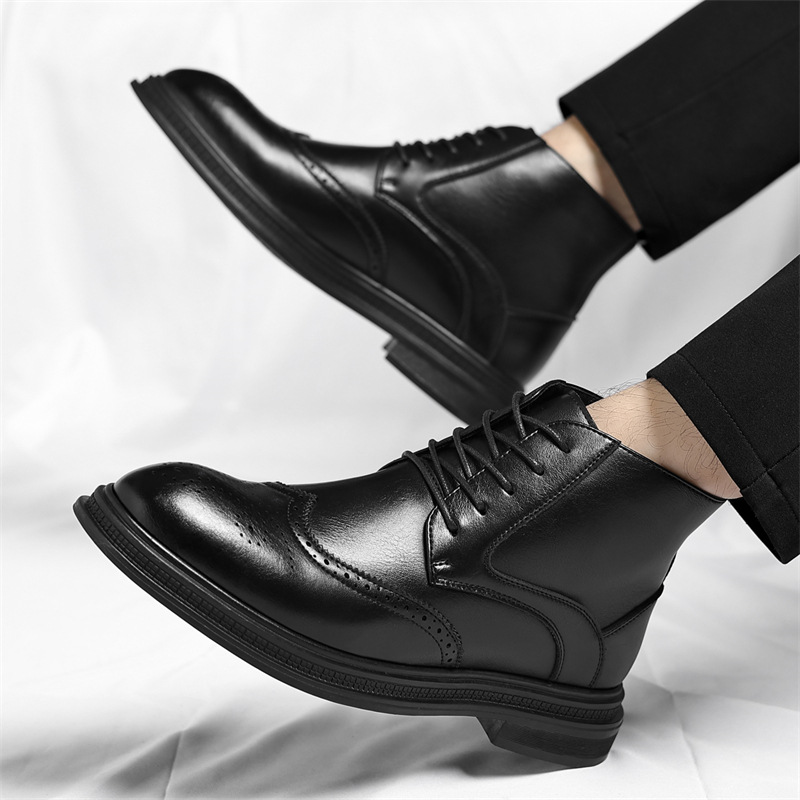 Botines brogue de piel Regency