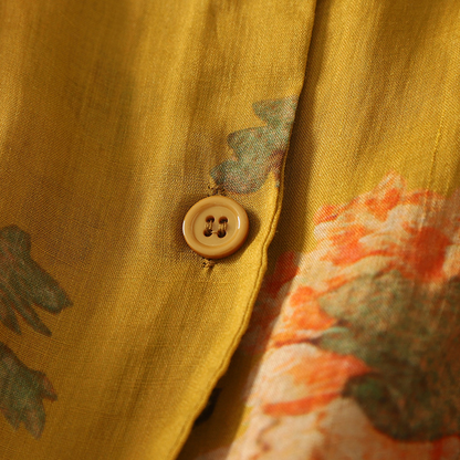 Lila Floral Blouse