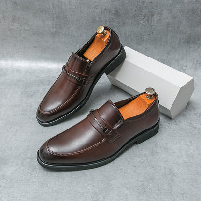 Mocasines de piel italiana Bruno