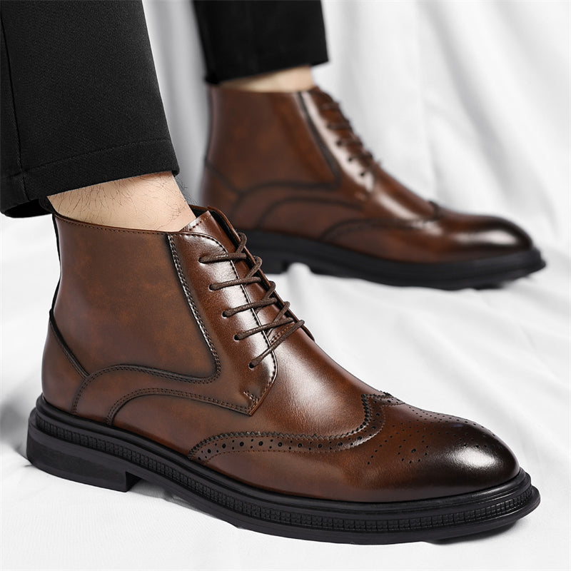 Botines brogue de piel Regency