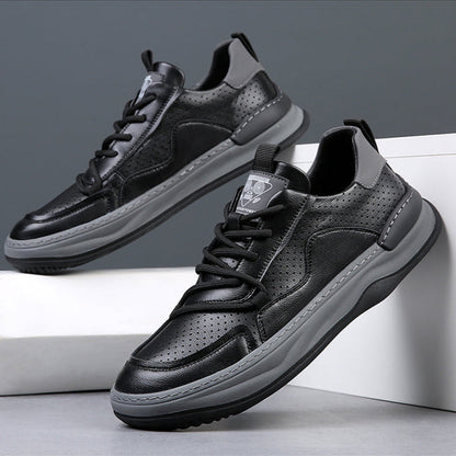 Lusso Italiana Genuine Leather Sneakers