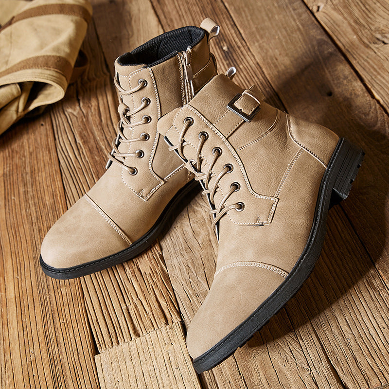 Botas Bristol de cuero auténtico