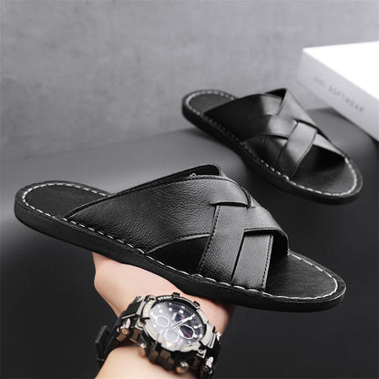 Sandalias de piel auténtica Giorgio Italiana