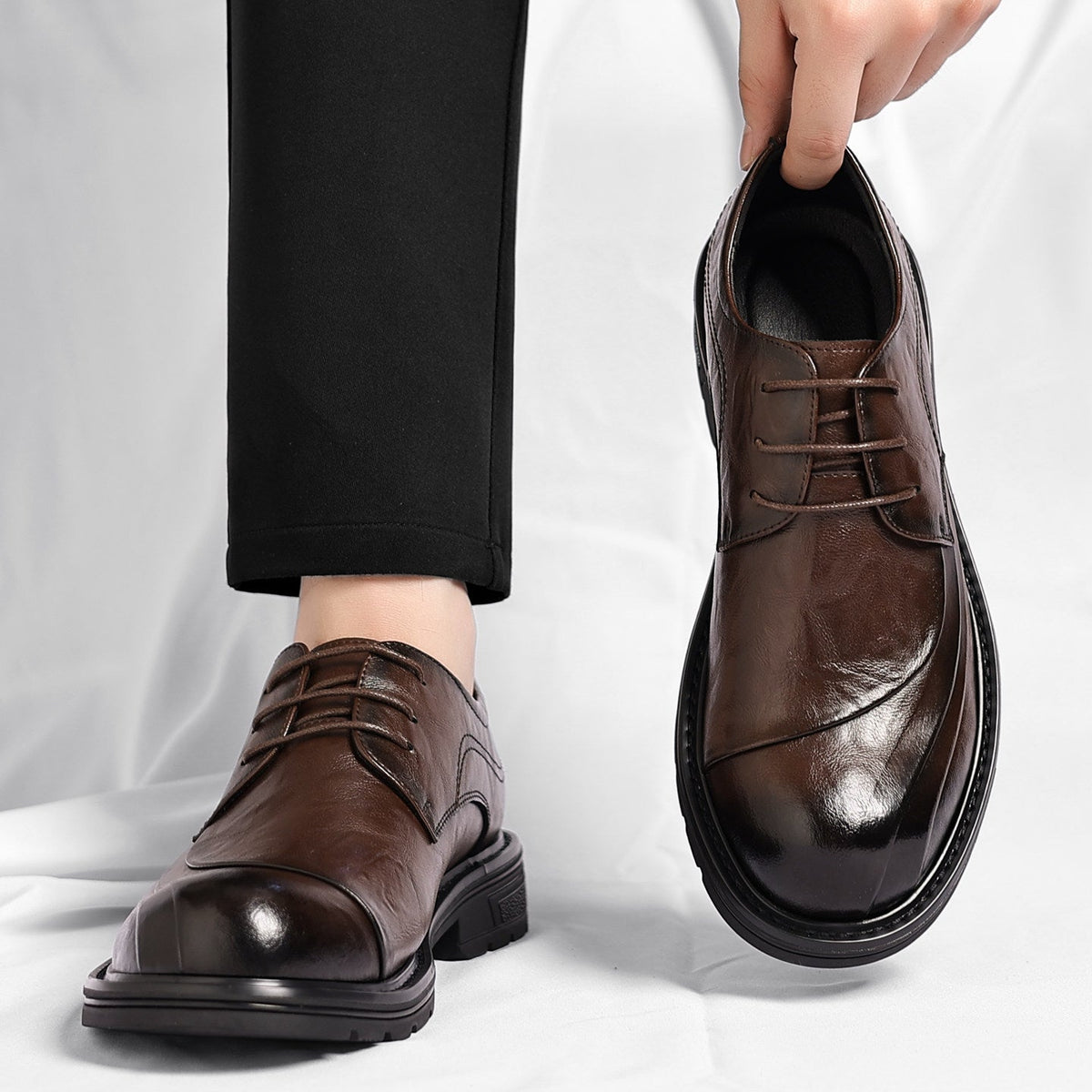 Montaro Genuine Leather Dress Shoes