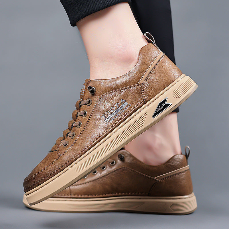Santini Genuine Leather Sneakers