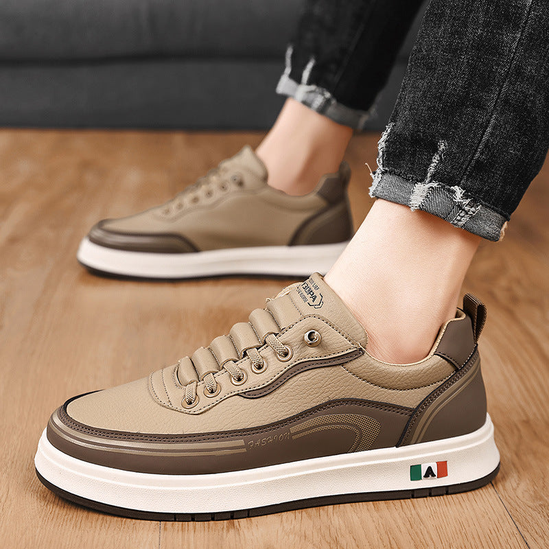 Zapatillas de piel genuina Bellaro