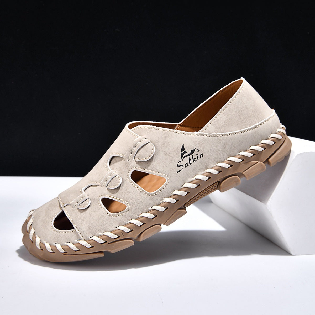 Sandalias de piel Trekland
