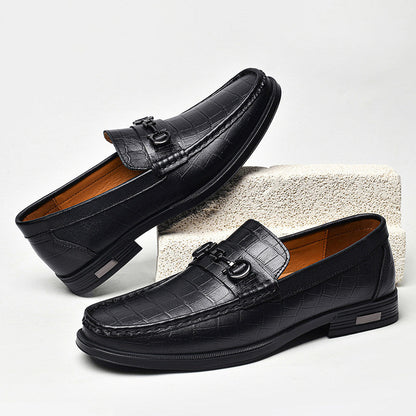 Roberto Italian Leather Loafers