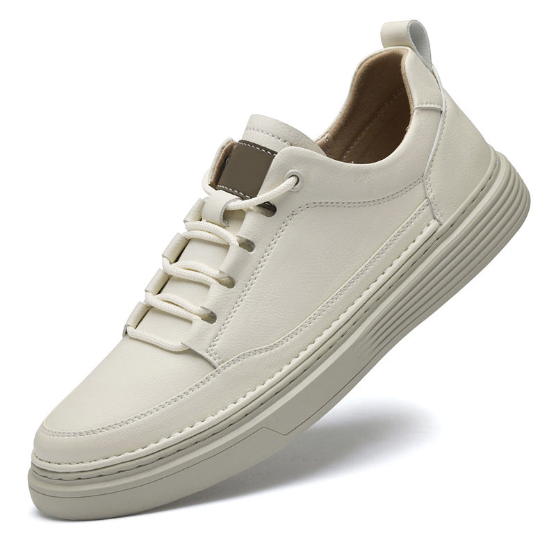Zapatillas de cuero genuino Roma Italiana