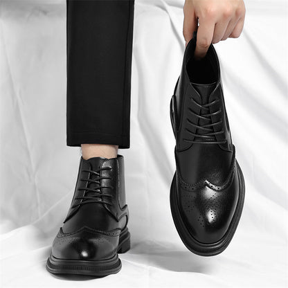 Botines brogue de piel Regency