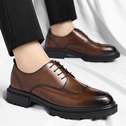 Zapatos de vestir de piel auténtica Belluno