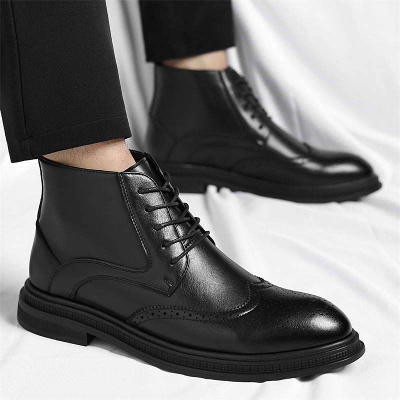 Botines brogue de piel Regency