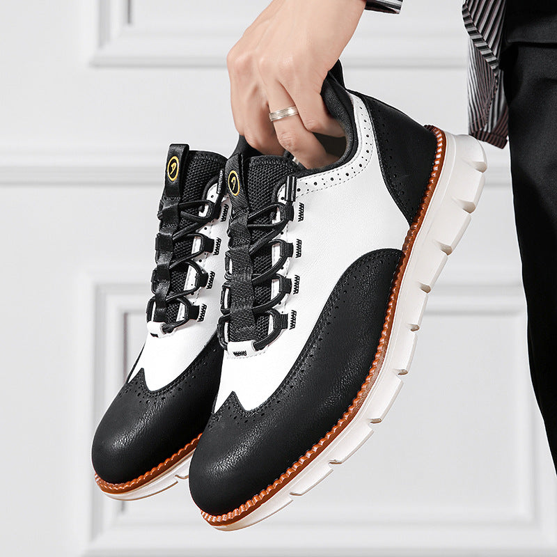 Carlo Genuine Leather Sneakers