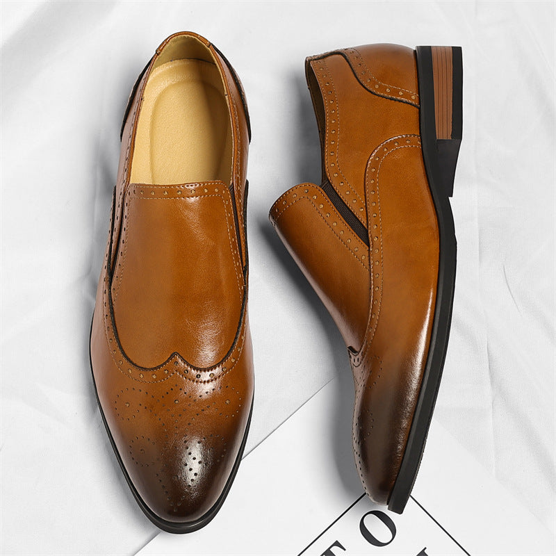 Cambridge Leather Brogue Loafers