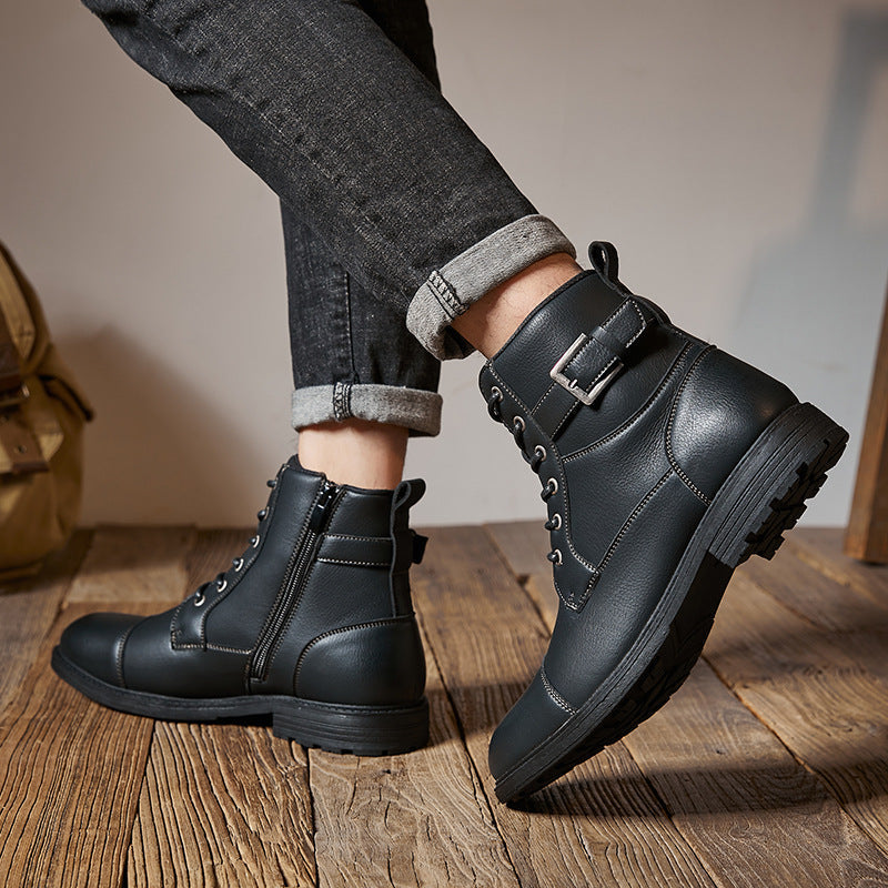 Botas Bristol de cuero auténtico