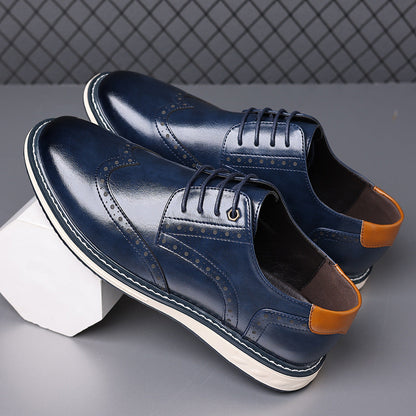 Luca Leather Brogue Sneakers