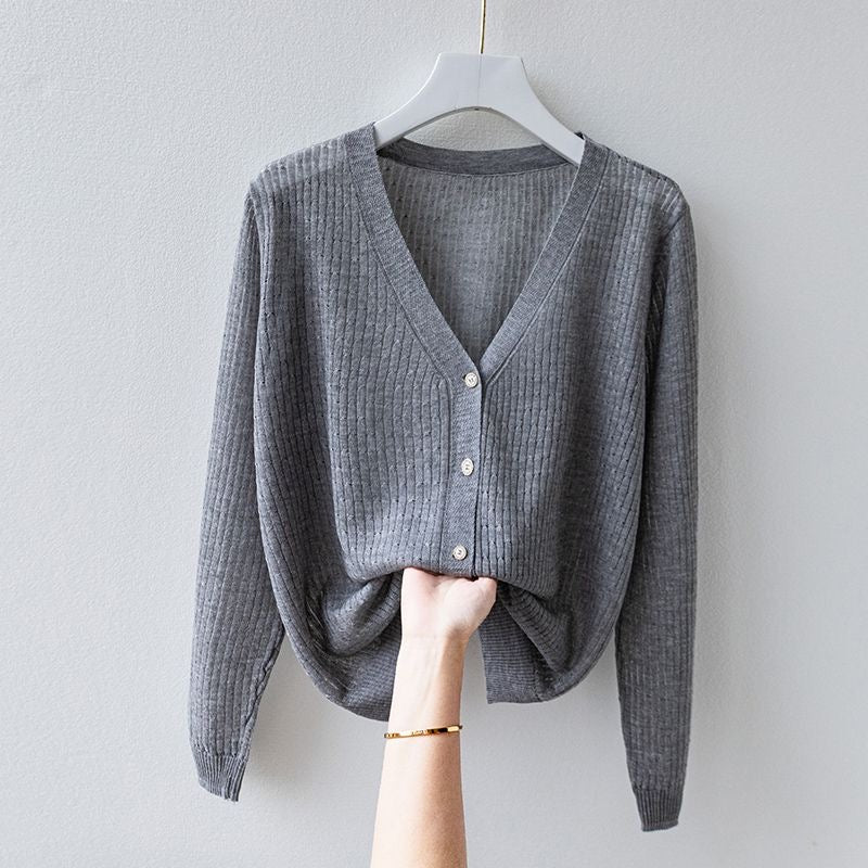 Luna Silk Cardigan
