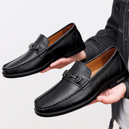 Roberto Italian Leather Loafers