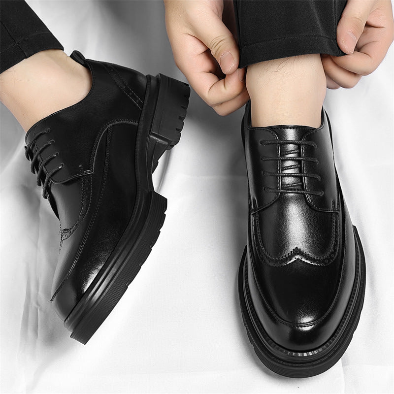 Zapatos de vestir de piel auténtica Belluno