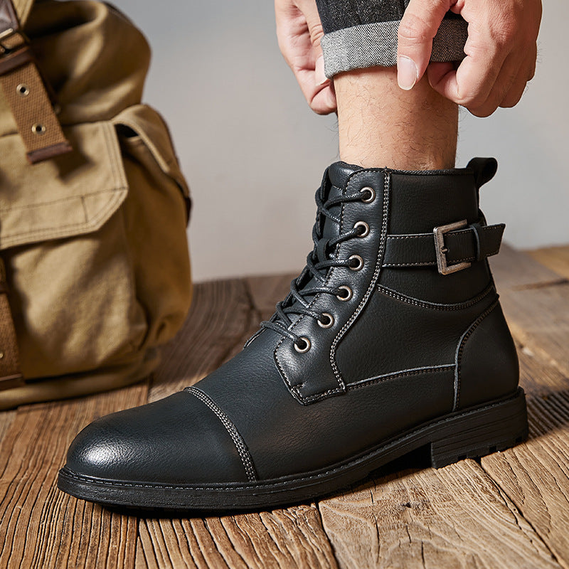 Botas Bristol de cuero auténtico