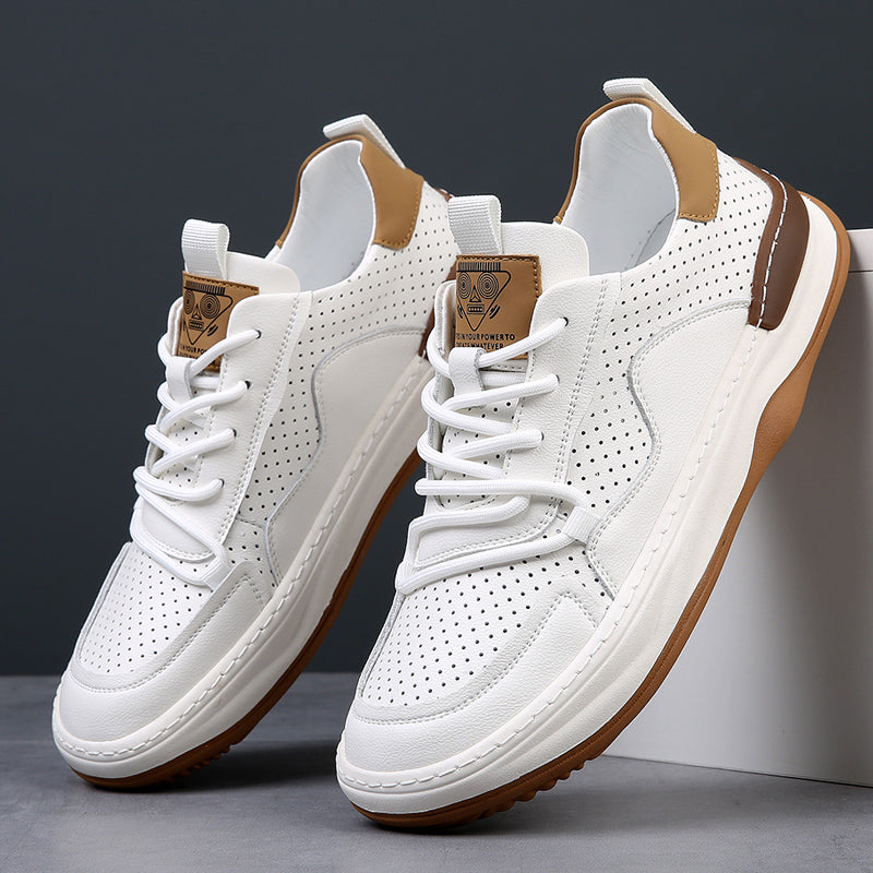 Lusso Italiana Genuine Leather Sneakers