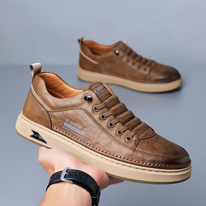 Santini Genuine Leather Sneakers