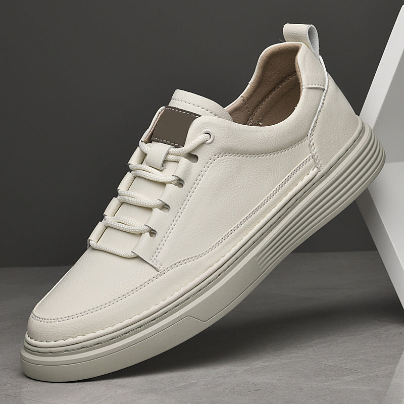Zapatillas de cuero genuino Roma Italiana