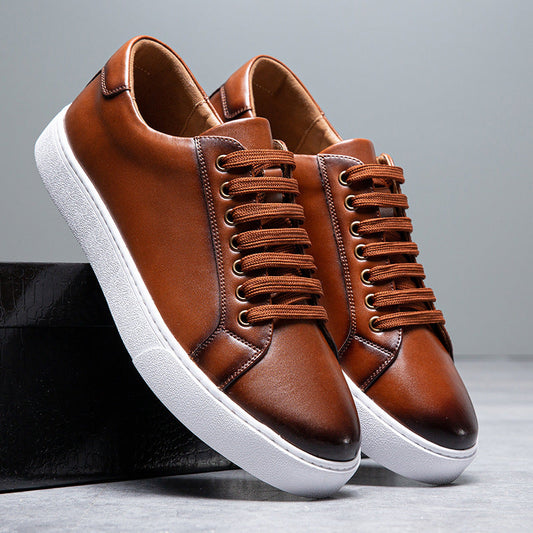 Zapatillas de piel Lusso Italia