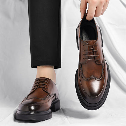 Zapatos de vestir de piel auténtica Belluno