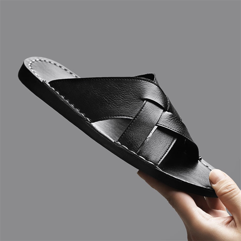 Sandalias de piel auténtica Giorgio Italiana
