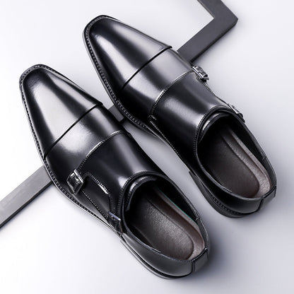 Veneto Italian Monk Strap Loafers