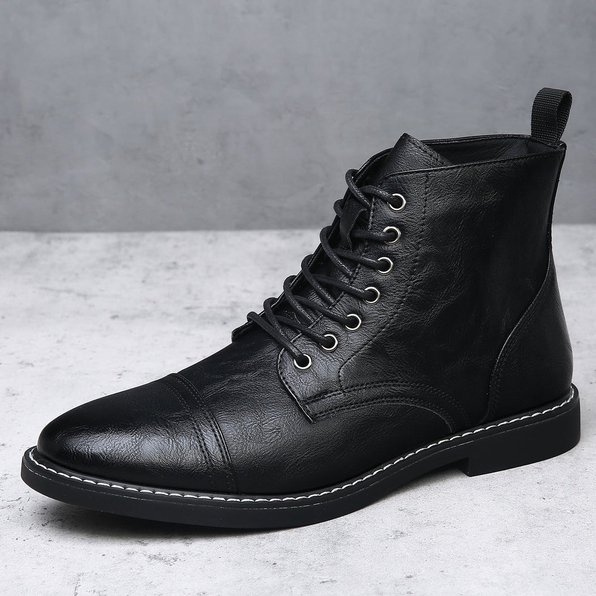 Botas de piel auténtica Bradford