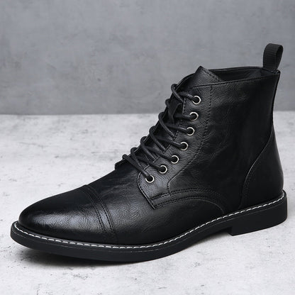 Botas de piel auténtica Bradford