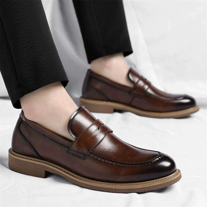 Vento Italian Penny Loafers