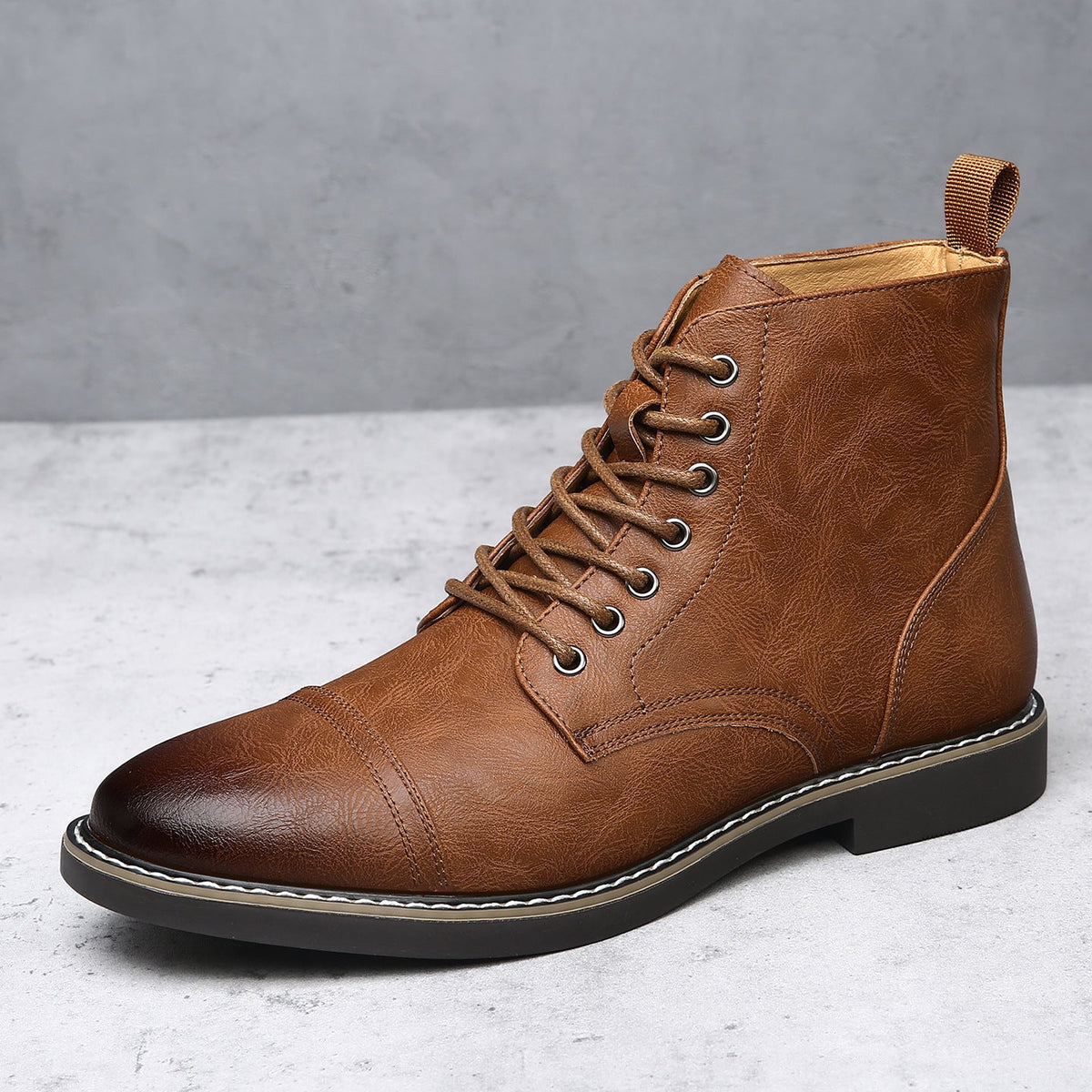 Botas de piel auténtica Bradford