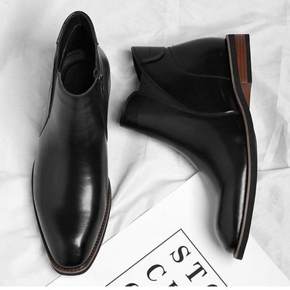 Cristiano Leather Chelsea Boots