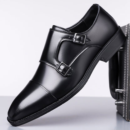 Veneto Italian Monk Strap Loafers