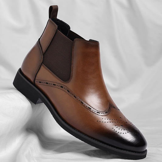 Botines Chelsea de cuero Windsor