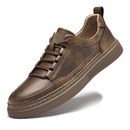 Zapatillas de cuero genuino Roma Italiana