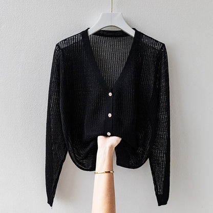 Luna Silk Cardigan