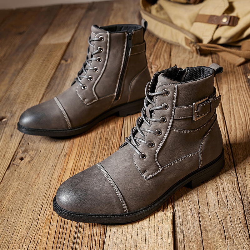 Botas Bristol de cuero auténtico