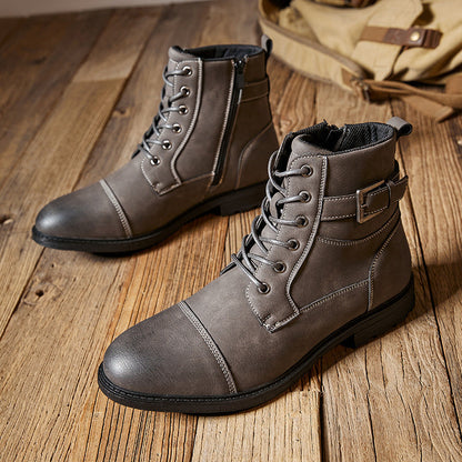 Botas Bristol de cuero auténtico
