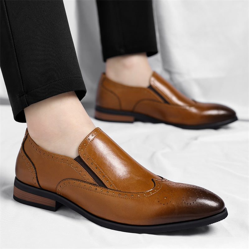 Cambridge Leather Brogue Loafers