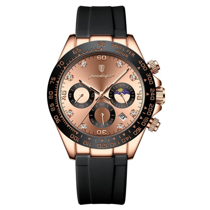 Reloj cronógrafo Poedagar Fase Date