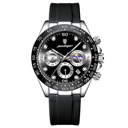 Reloj cronógrafo Poedagar Fase Date